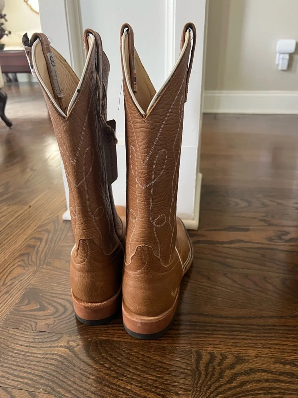 Classic Brown Western Cowboy Boots